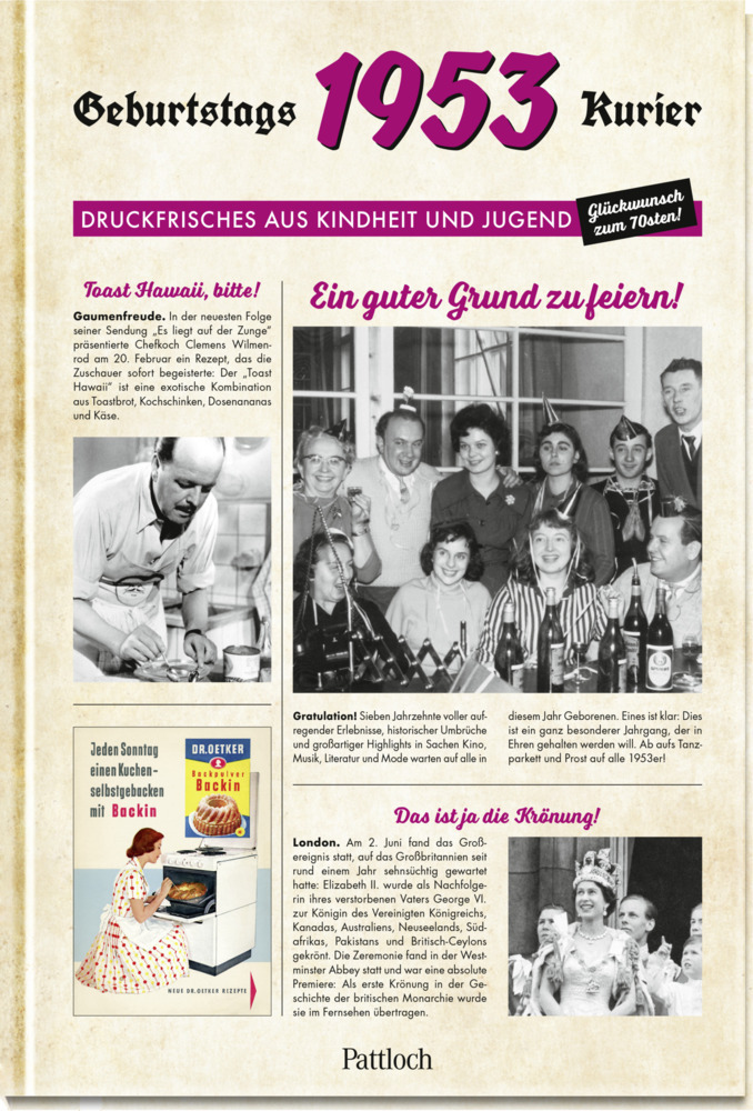 Cover: 9783629007339 | 1953 - Geburtstagskurier | Ute Wielandt | Buch | 80 S. | Deutsch