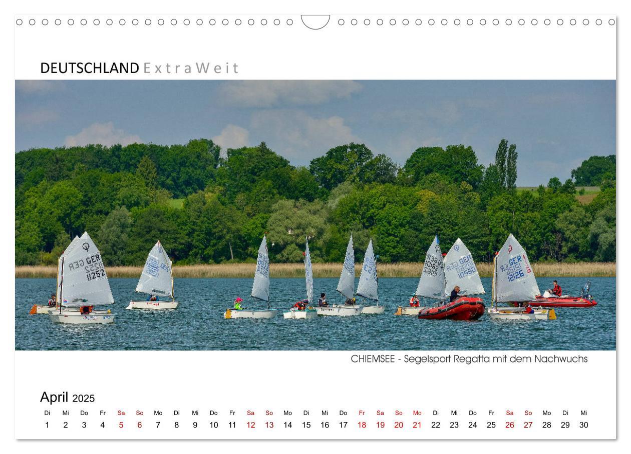 Bild: 9783383796982 | Weißblaue Impressionen vom Chiemsee (Wandkalender 2025 DIN A3...