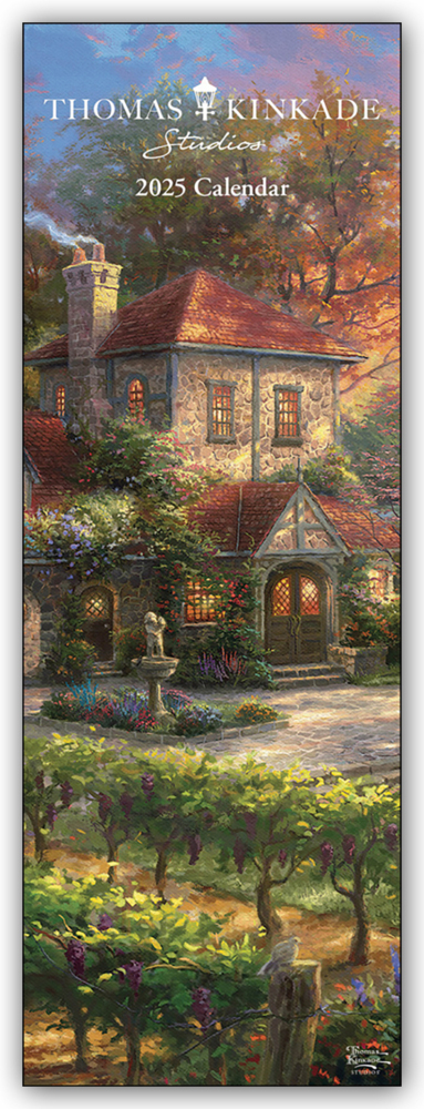 Cover: 9781524890483 | Thomas Kinkade Studios 2025 - Slimline-Kalender | Publisher | Kalender