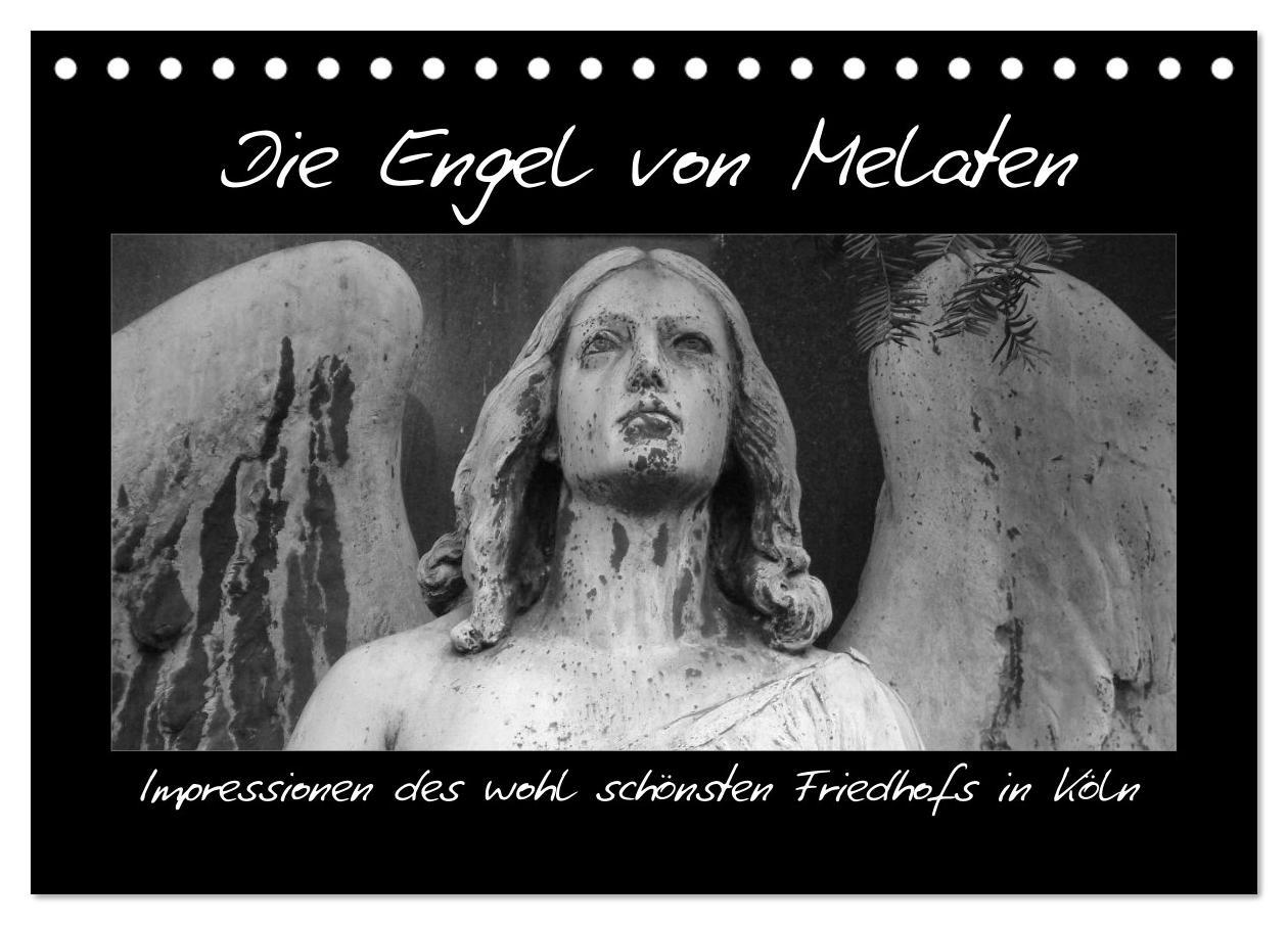 Cover: 9783435750092 | Die Engel von Melaten (Tischkalender 2025 DIN A5 quer), CALVENDO...