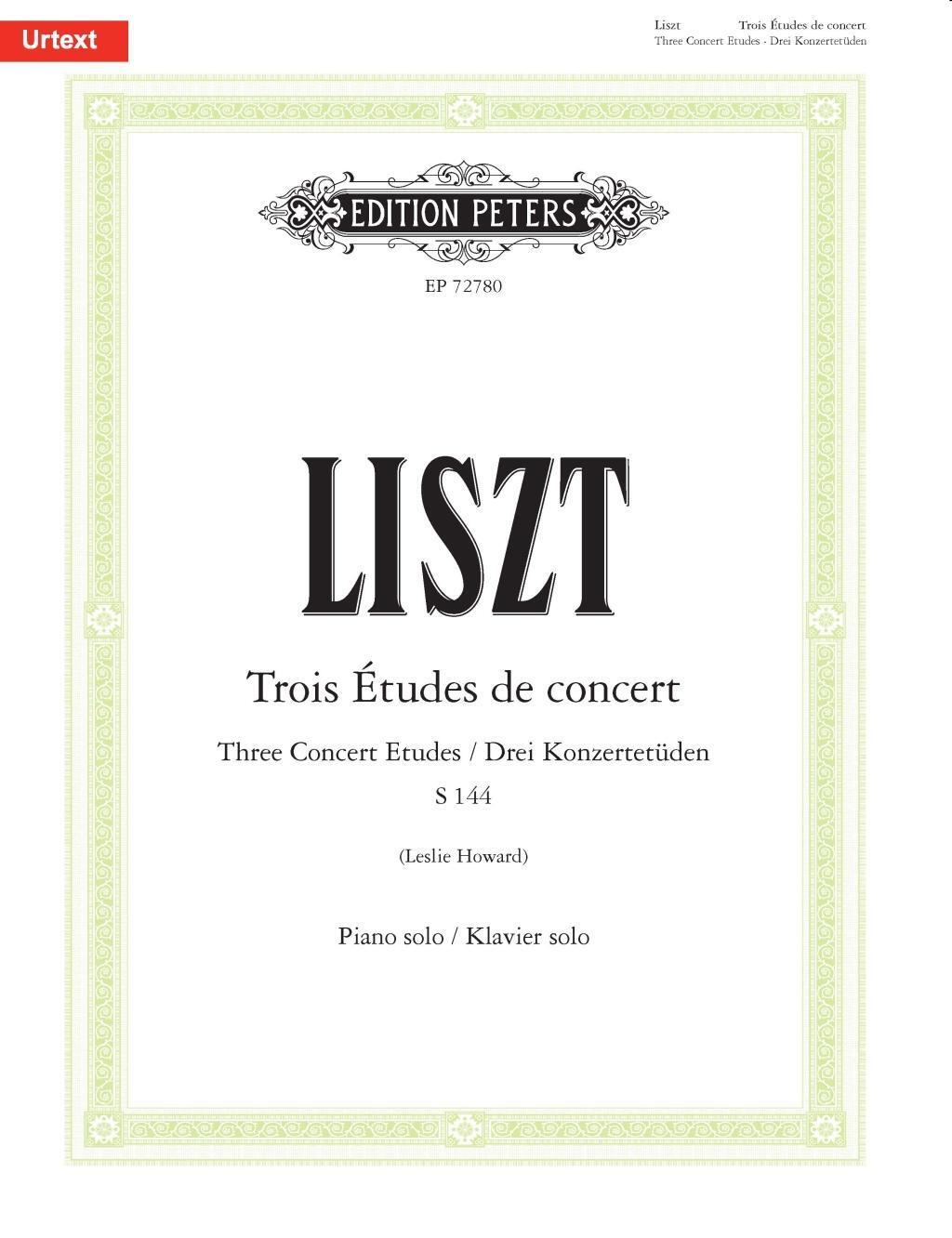 Cover: 9790577011066 | TROIS TUDES DE CONCERT PIANO 2 HANDS | FRANZ LISZT | Taschenbuch