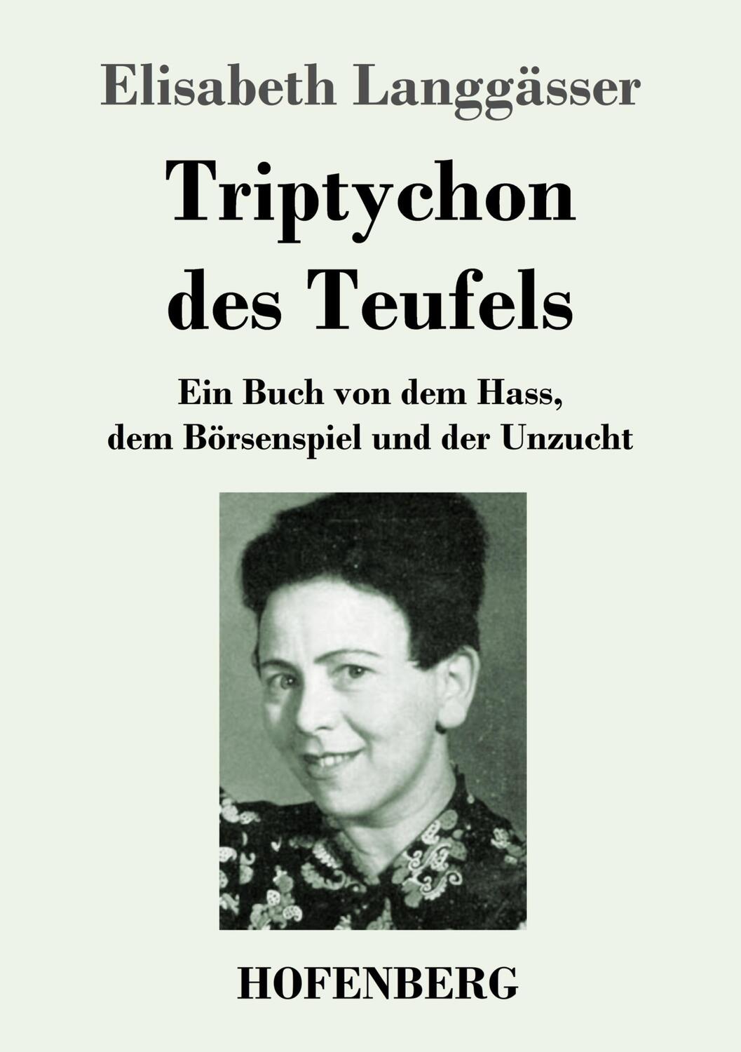 Cover: 9783743740921 | Triptychon des Teufels | Elisabeth Langgässer | Taschenbuch | Deutsch