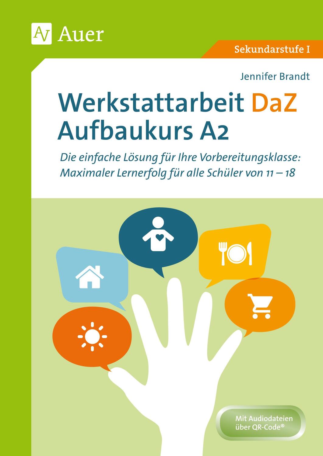 Cover: 9783403080534 | Werkstattarbeit DaZ - Aufbaukurs A2 | Jennifer Brandt | Taschenbuch