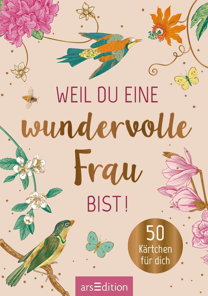 Bild: 9783845860152 | Weil du eine wundervolle Frau bist! | 50 Kärtchen für dich | Buch