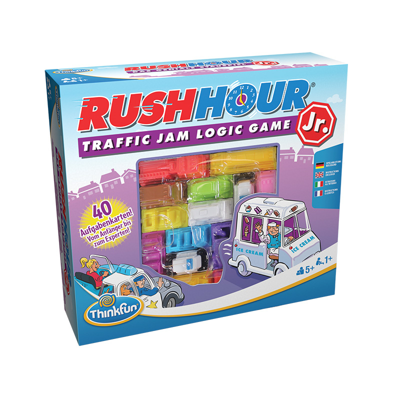 Cover: 4005556764426 | ThinkFun 76442 - Rush Hour Junior - Das bekannte Logikspiel für...