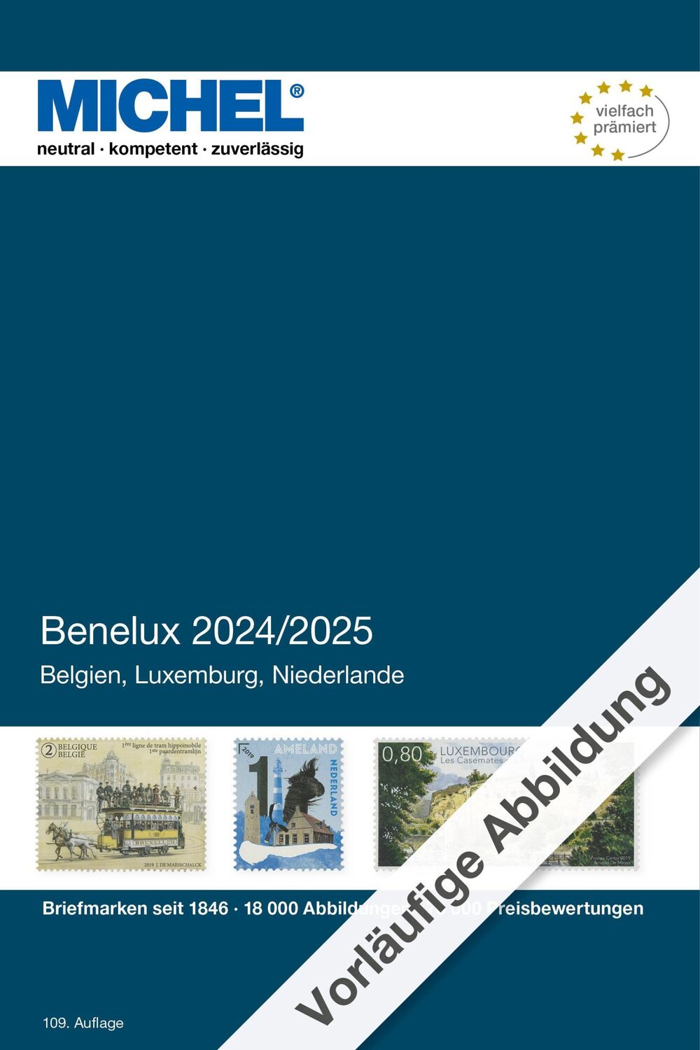 Cover: 9783954024827 | Benelux 2024/2025 | Europa Teil 12 | Michel-Redaktion | Buch | 762 S.