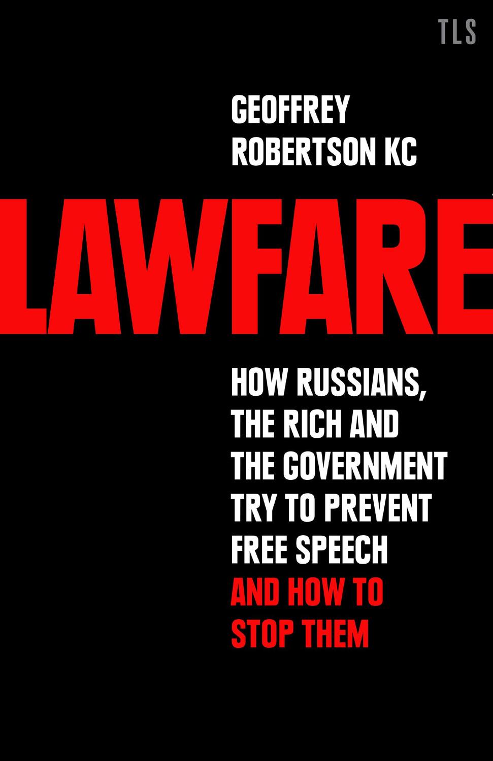 Cover: 9780008607890 | Lawfare | Geoffrey Robertson | Buch | Gebunden | 2023
