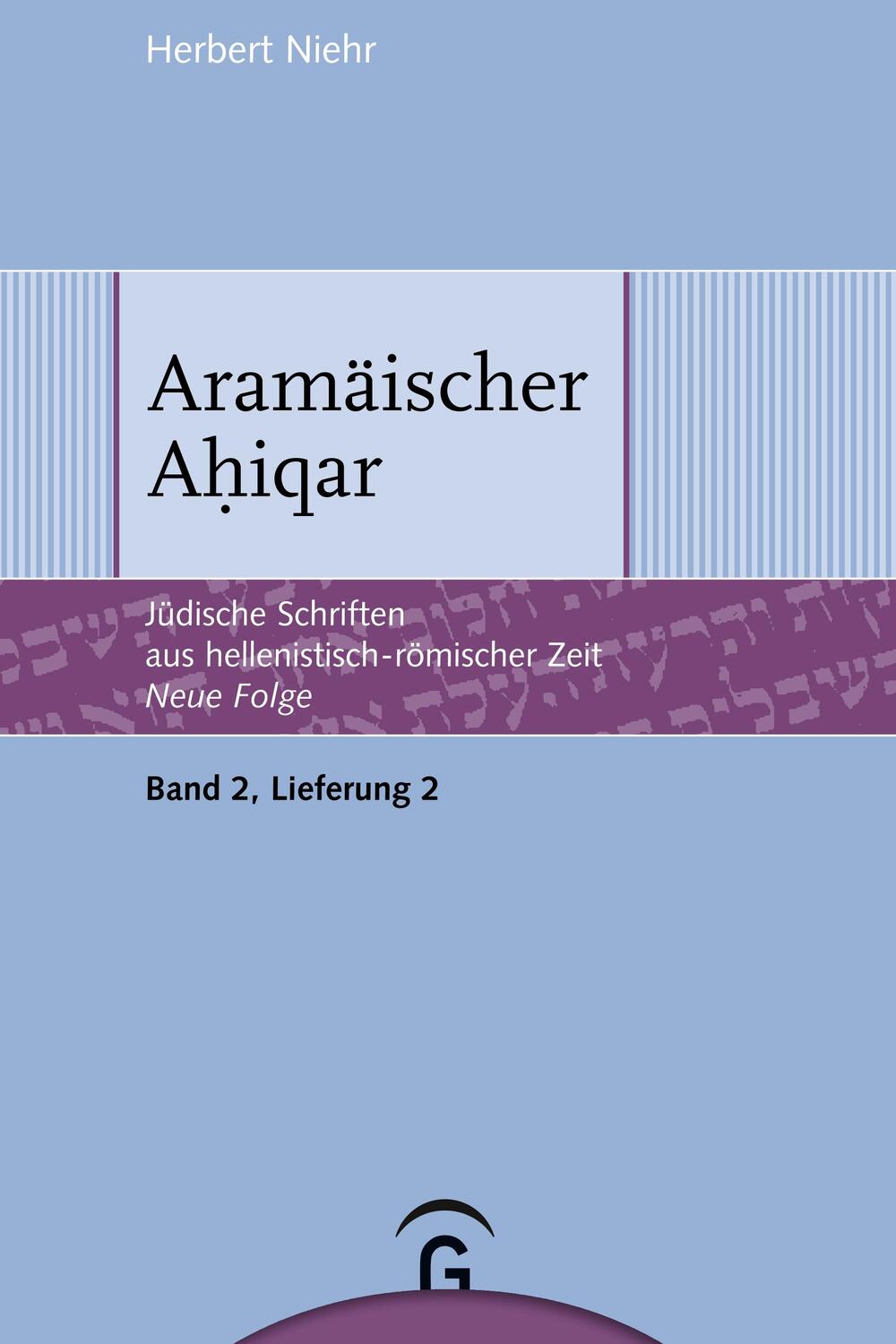 Cover: 9783579052441 | Aramäischer Ahiqar | Herbert Niehr | Taschenbuch | Paperback | Deutsch