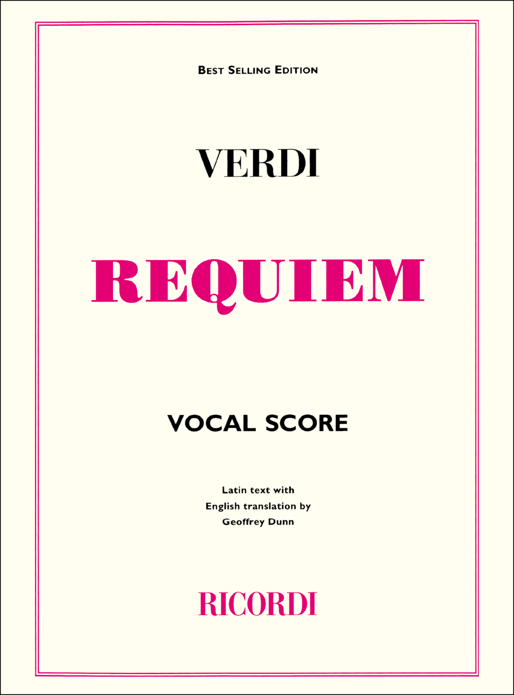 Cover: 9790570020102 | Requiem | Ricordi London | EAN 9790570020102