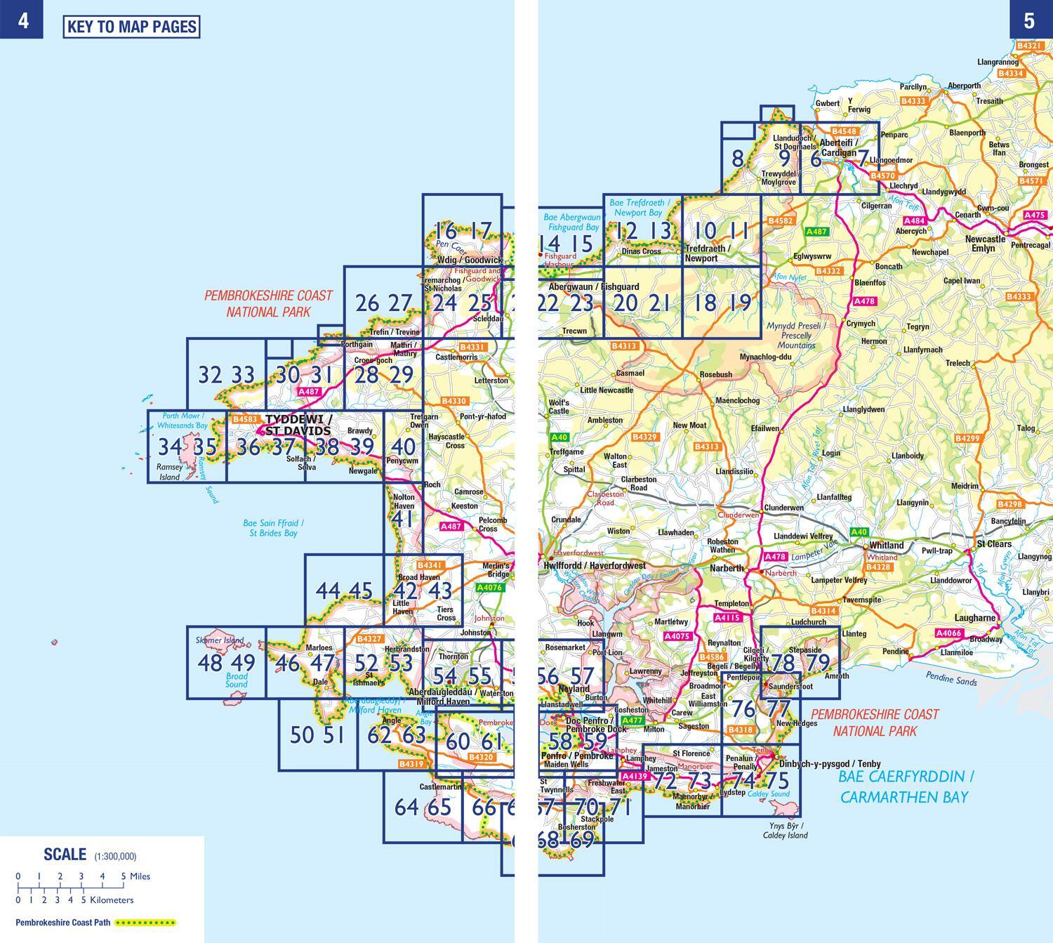 Bild: 9780008660628 | Pembrokeshire Coast Path | Plan Your Next Adventure with A-Z | Maps