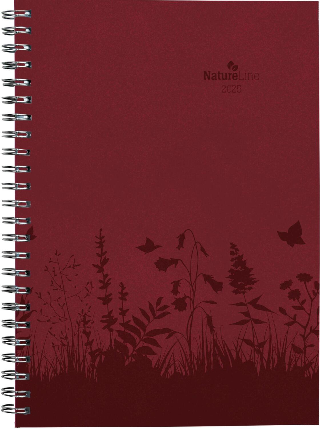 Cover: 4251732343897 | Wochenplaner Nature Line Flower 2025 - Taschen-Kalender A5 - 1...