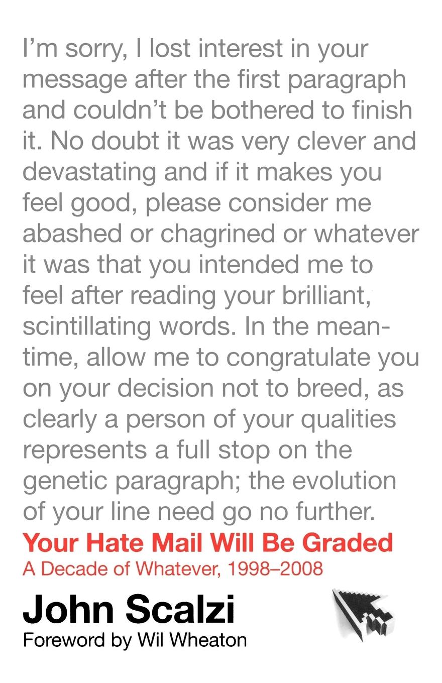 Cover: 9780765327116 | Your Hate Mail Will Be Graded | John Scalzi | Taschenbuch | Englisch