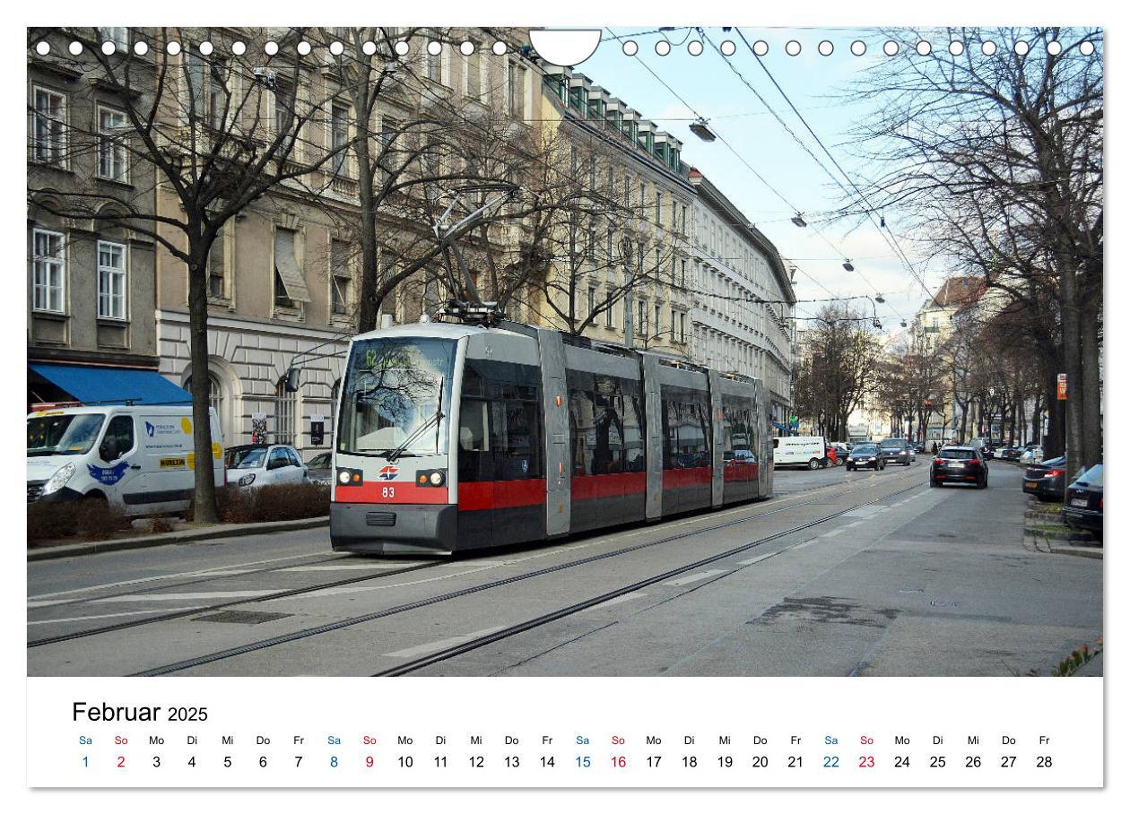 Bild: 9783435334902 | Mit der Bim durch Wien - Die Wiener Straßenbahn (Wandkalender 2025...