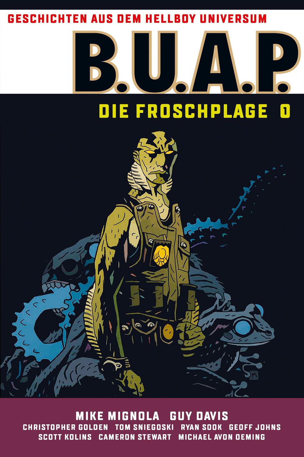 Cover: 9783959818995 | Geschichten aus dem Hellboy-Universum: B.U.A.P. Froschplage 1 | Buch