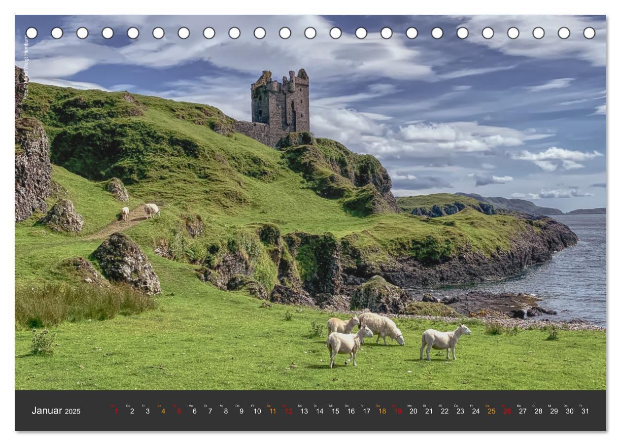 Bild: 9783383939945 | Schottland 2025 Schlösser, Burgen und Ruinen (Tischkalender 2025...