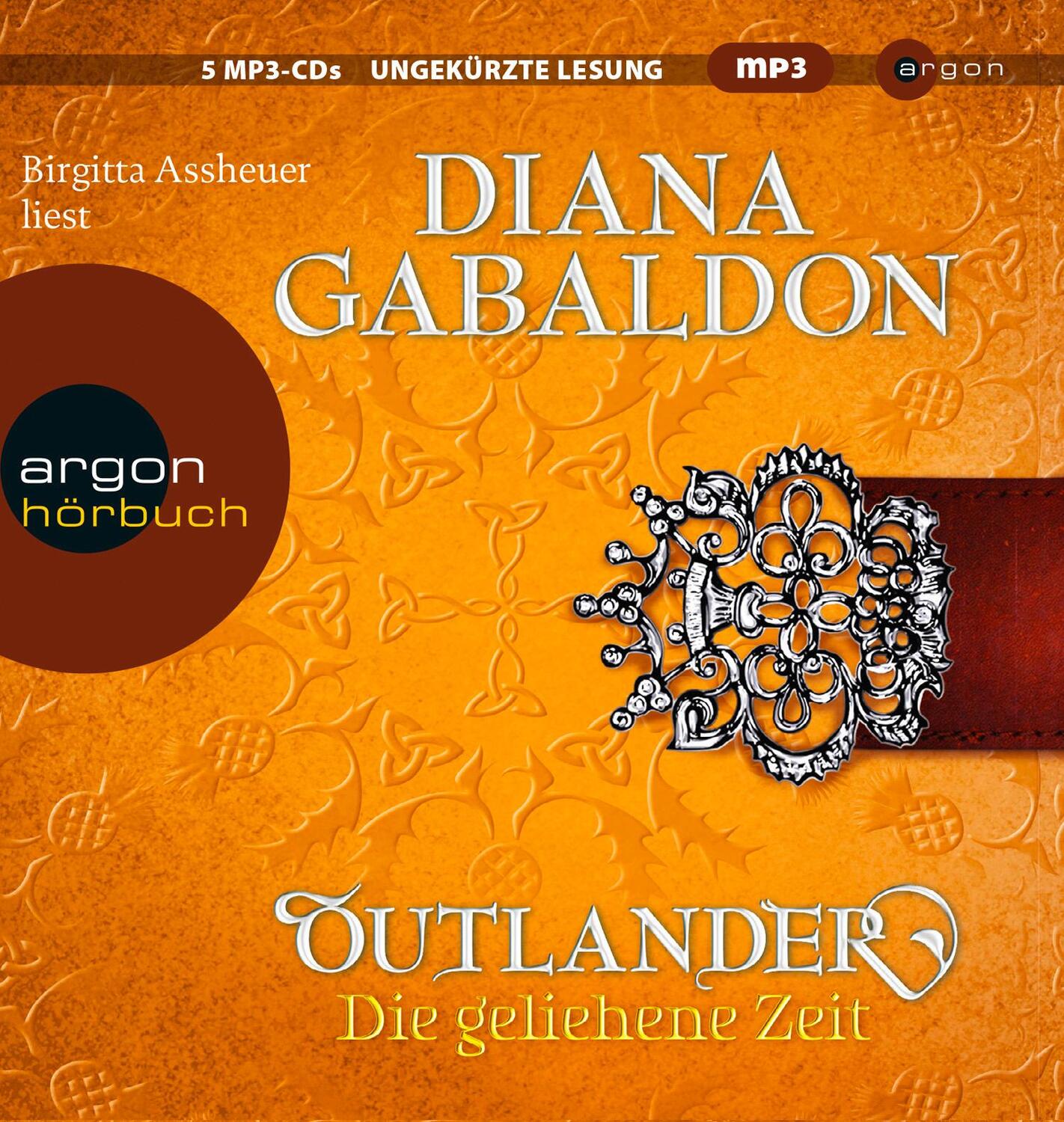 Cover: 9783839814291 | Outlander - Die geliehene Zeit | Diana Gabaldon | MP3 | 5 | Deutsch