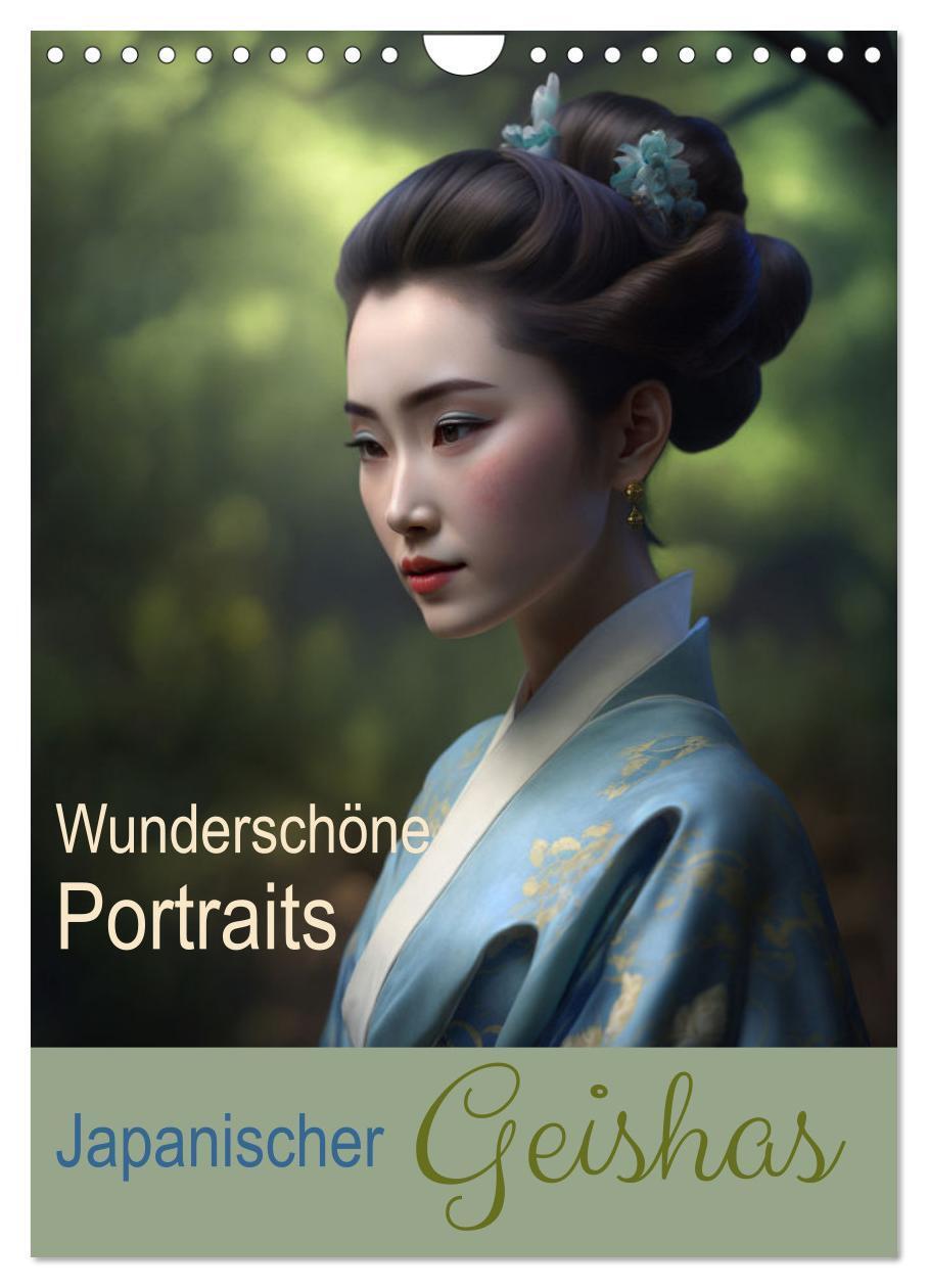 Cover: 9783675439474 | Wunderschöne Portraits Japanischer Geishas (Wandkalender 2024 DIN...