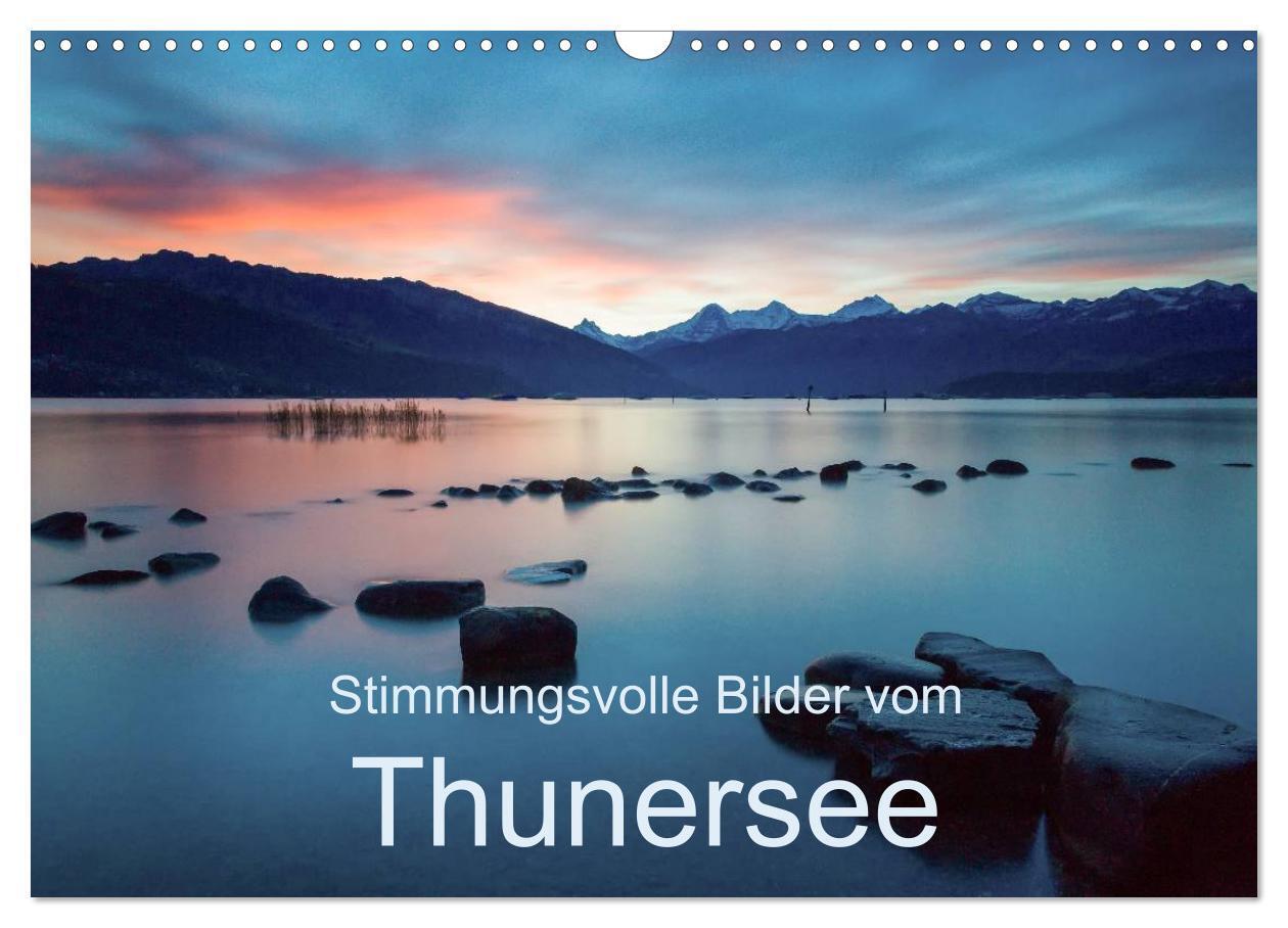 Cover: 9783435773862 | Stimmungsvolle Bilder vom Thunersee (Wandkalender 2025 DIN A3...