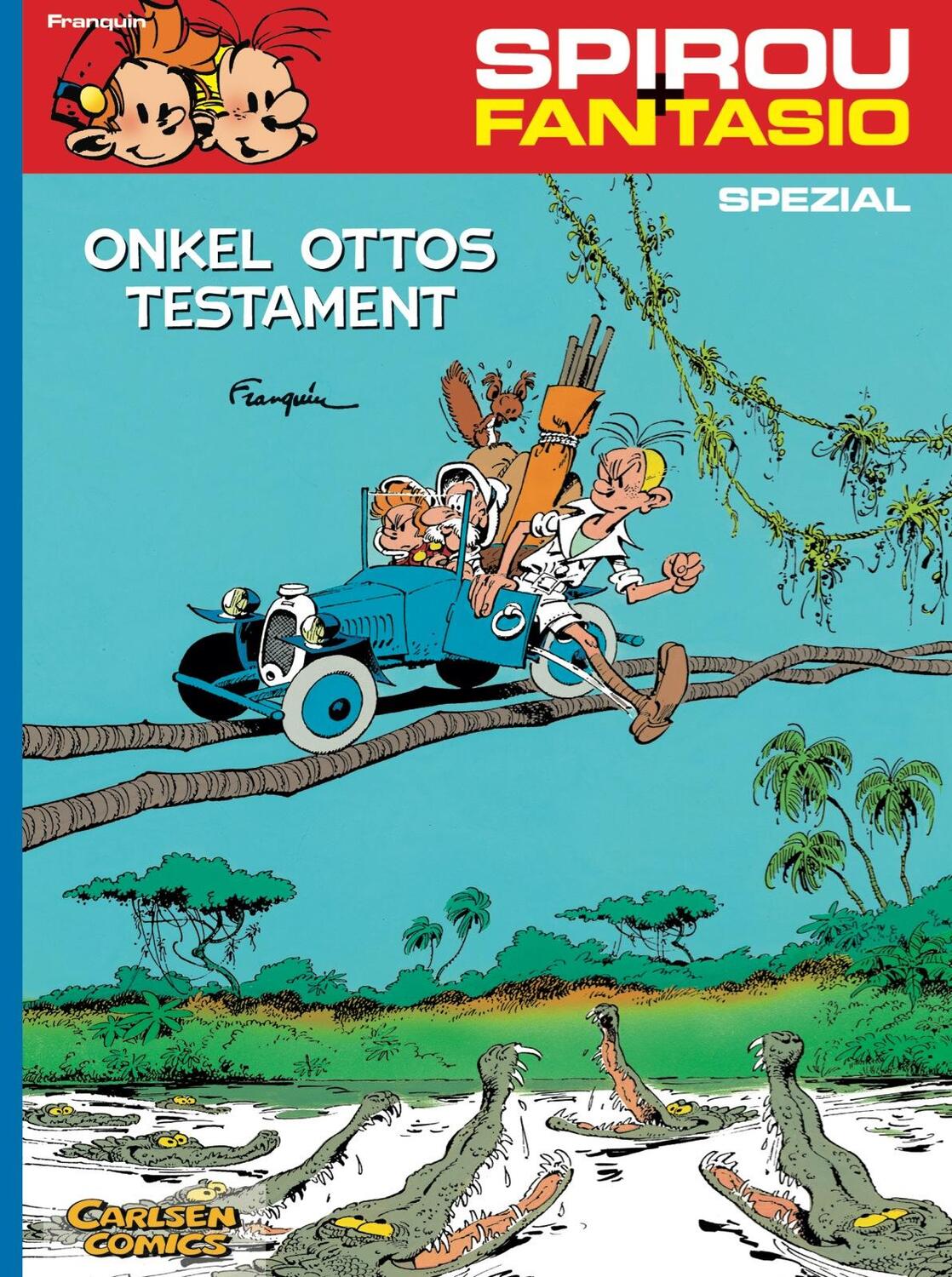 Cover: 9783551776952 | Spirou und Fantasio Spezial 7: Onkel Ottos Testament | André Franquin