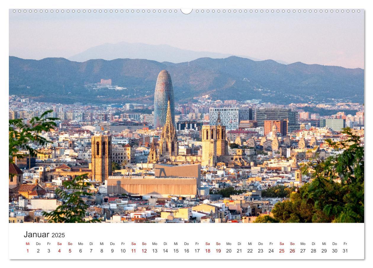 Bild: 9783435005703 | Barcelona - Die wunderschöne Hauptstadt Kataloniens. (Wandkalender...