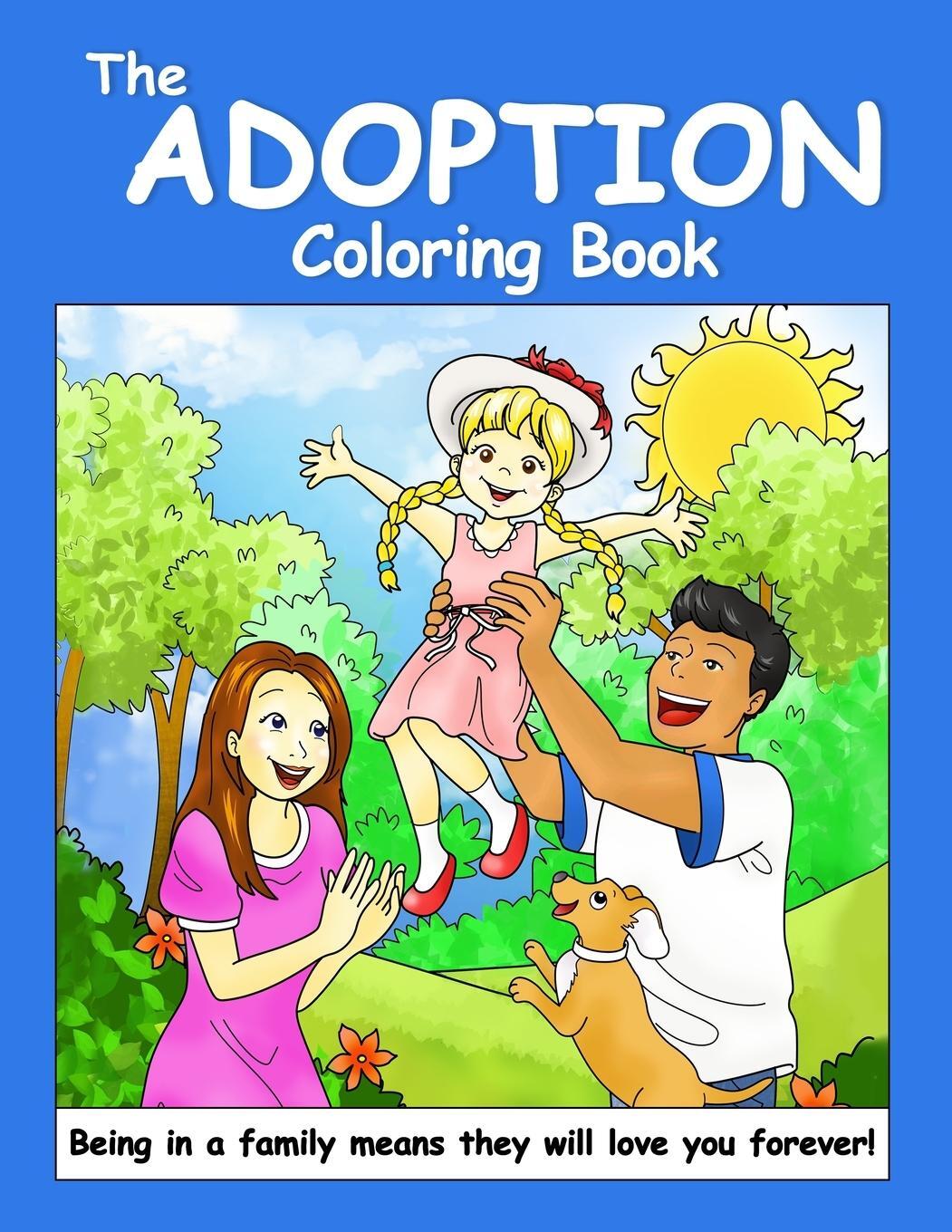 Cover: 9780983942566 | The Adoption Coloring Book | An Adoption Primer for Young Children
