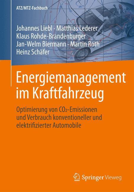 Cover: 9783658044503 | Energiemanagement im Kraftfahrzeug | Johannes Liebl (u. a.) | Buch