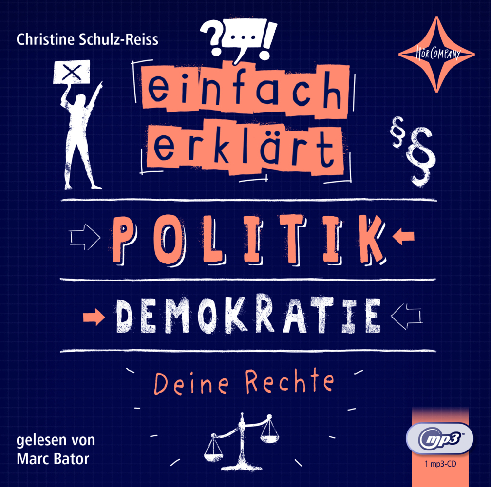 Cover: 9783966320658 | Einfach erklärt - Politik - Demokratie - Deine Rechte, Audio-CD | CD