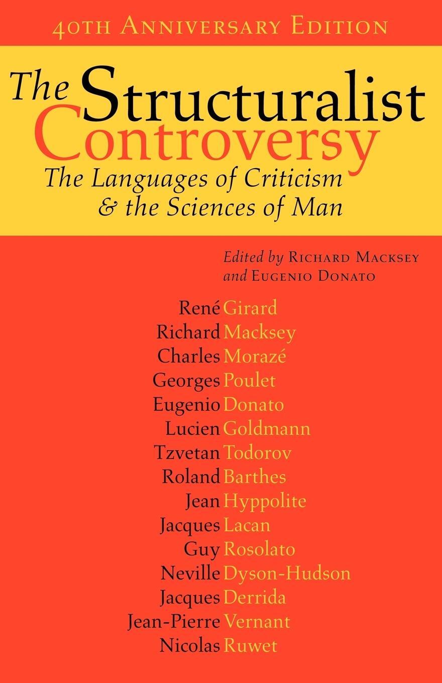 Cover: 9780801883958 | The Structuralist Controversy | Richard Macksey | Taschenbuch | 2007
