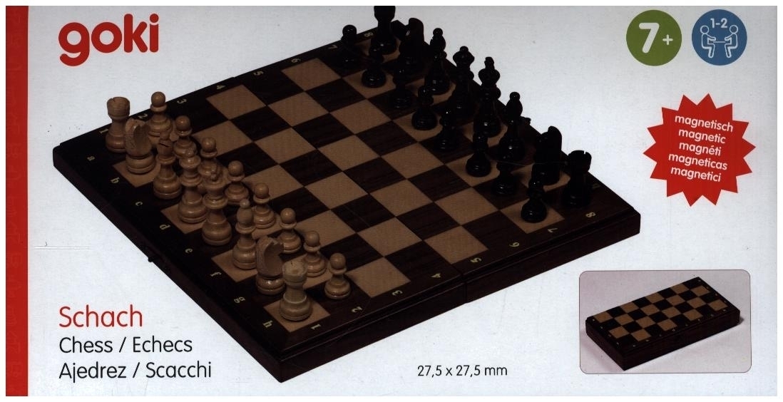 Cover: 4013594569200 | Magnetisches Schachspiel in Holzklappkassette | Stück | 56920 | 2019