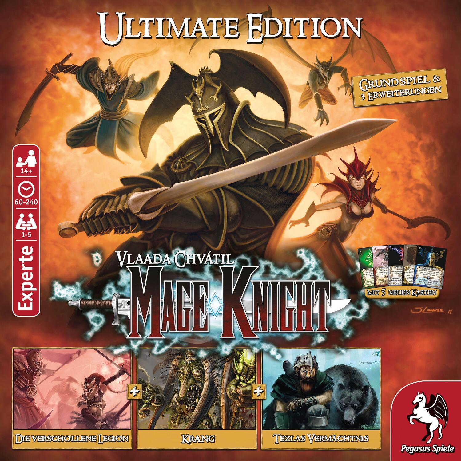 Cover: 4250231715570 | Mage Knight - Ultimate Edition | Spiel | Brettspiel | 51844G | Deutsch