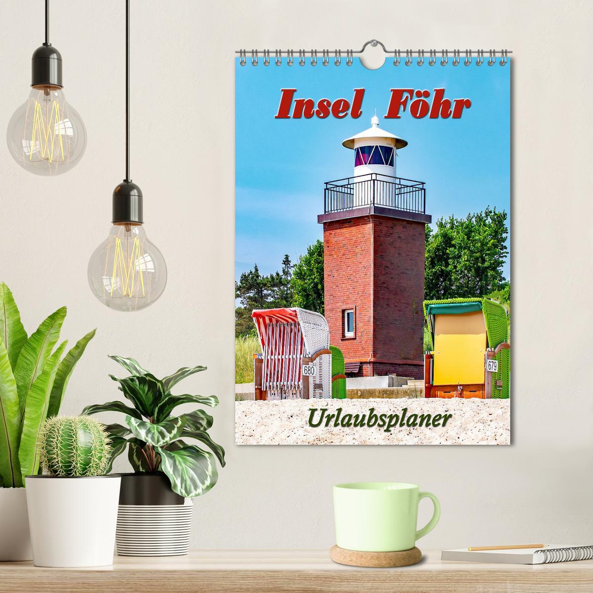 Bild: 9783435917297 | Insel Föhr - Urlaubsplaner (Wandkalender 2025 DIN A4 hoch),...