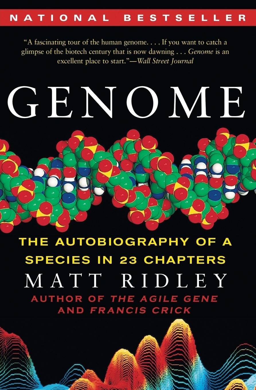 Cover: 9780060894085 | Genome | The Autobiography of a Species in 23 Chapters | Matt Ridley