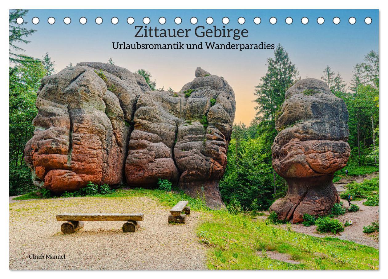 Cover: 9783383893223 | Zittauer Gebirge-Urlaubsromantik und Wanderparadies (Tischkalender...