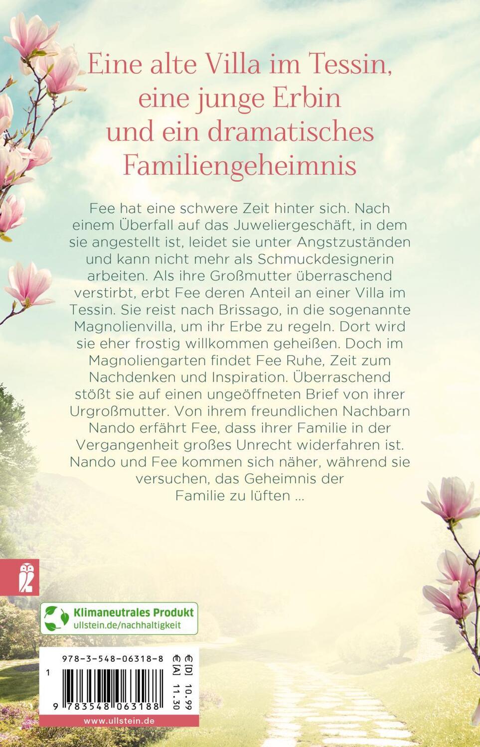 Rückseite: 9783548063188 | Die Magnolienfrauen | Roman Eine bewegende Familiensaga aus dem Tessin