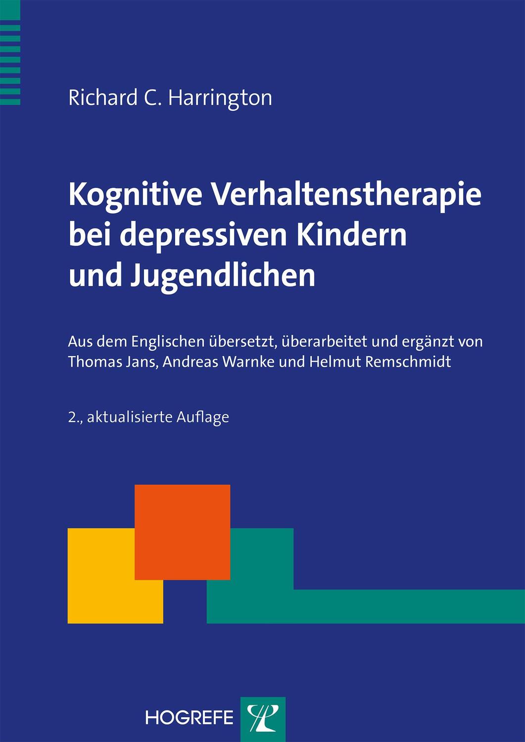 Cover: 9783801724832 | Kognitive Verhaltenstherapie bei depressiven Kindern und Jugendlichen