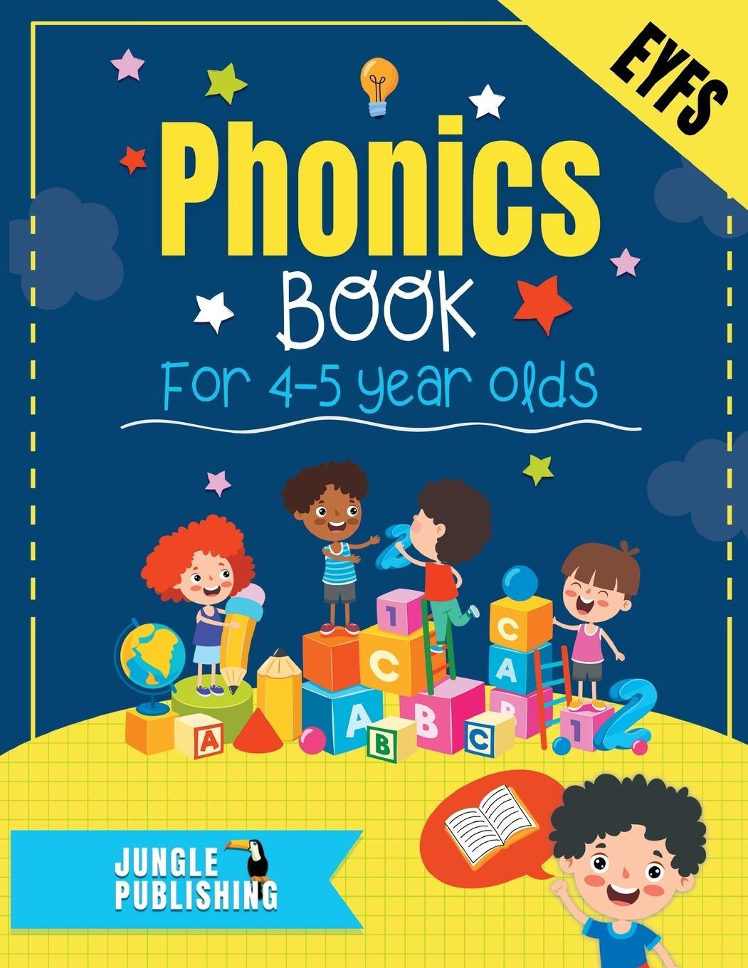 Cover: 9781914329623 | Phonics Book for 4-5 Year Olds | Jungle Publishing U. K. | Taschenbuch