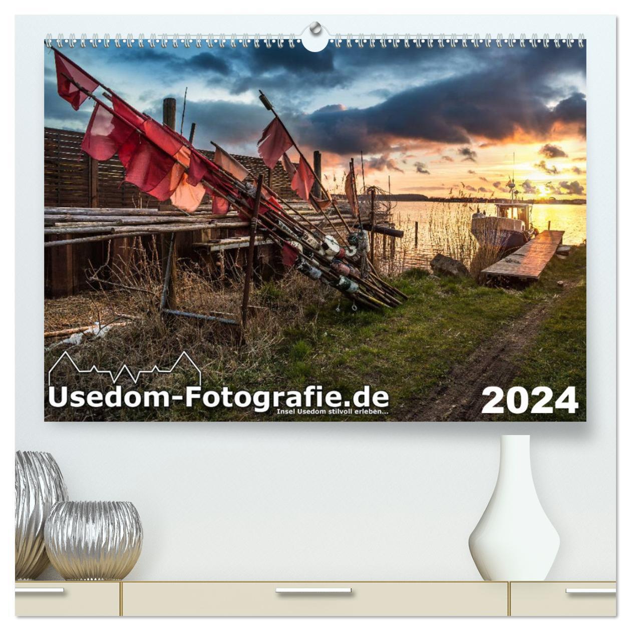 Cover: 9783383386046 | Usedom-Fotografie.de (hochwertiger Premium Wandkalender 2024 DIN A2...