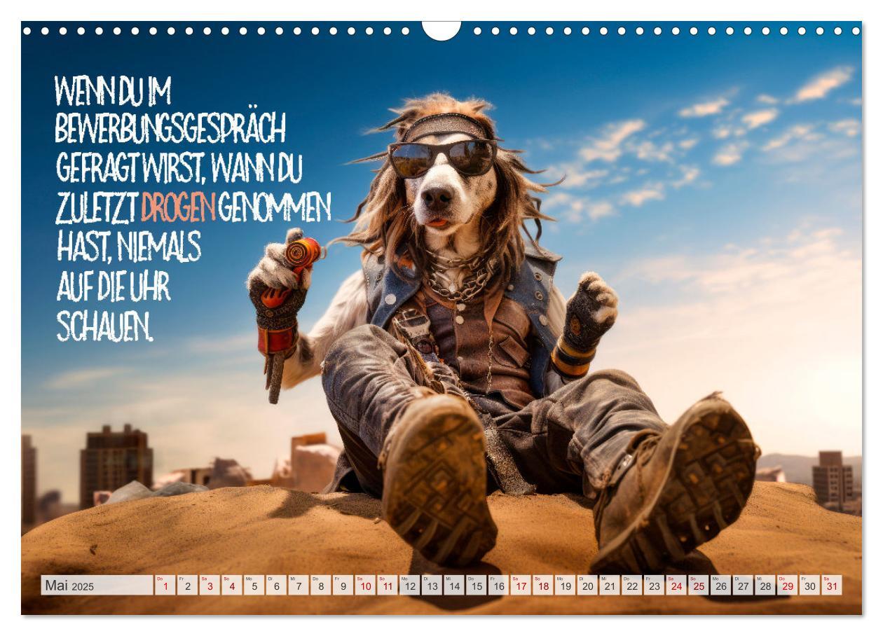 Bild: 9783383774317 | ULTRAKRASS Knallharte Hunde (Wandkalender 2025 DIN A3 quer),...