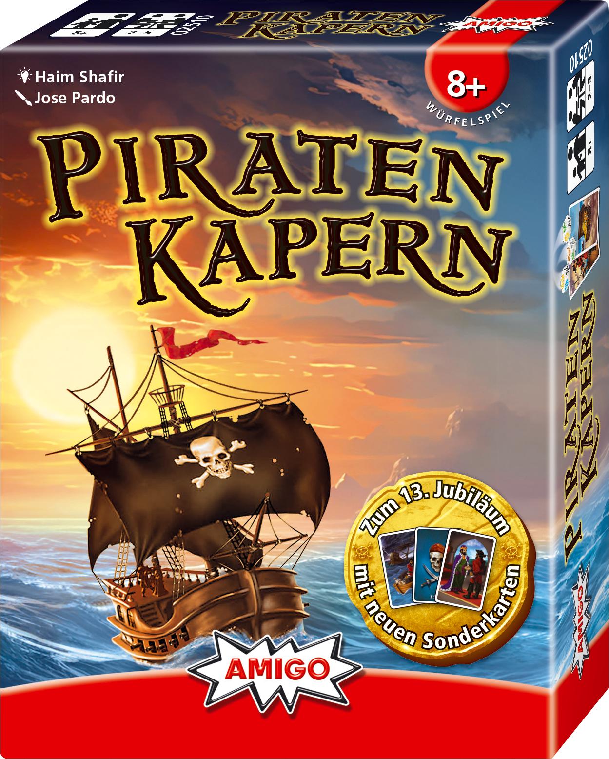 Bild: 4007396025101 | Piraten Kapern | AMIGO - Kartenspiel | Haim Shafir | Spiel | 02510