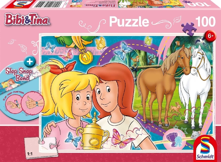Cover: 4001504563202 | Bibi & Tina, Pferdeglück (Kinderpuzzle) | Spiel | In Spielebox