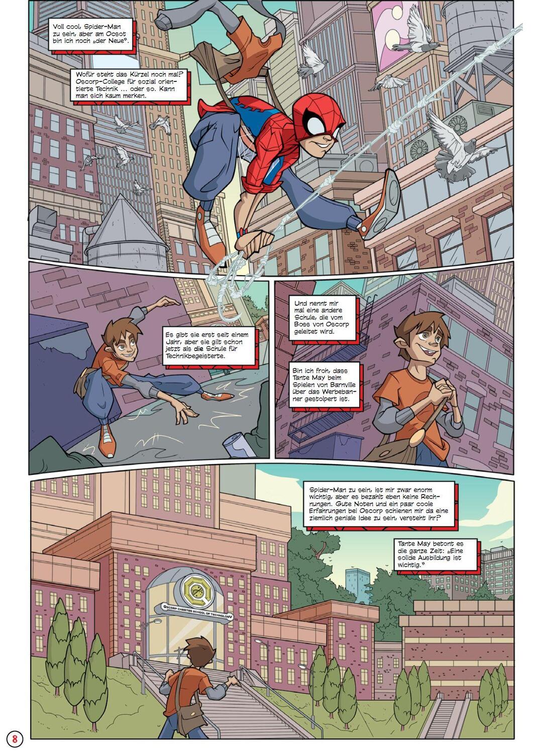 Bild: 9783741625770 | Marvel Action: Spider-Man | Bd. 6: Nachhilfe mit Schurken | Buch