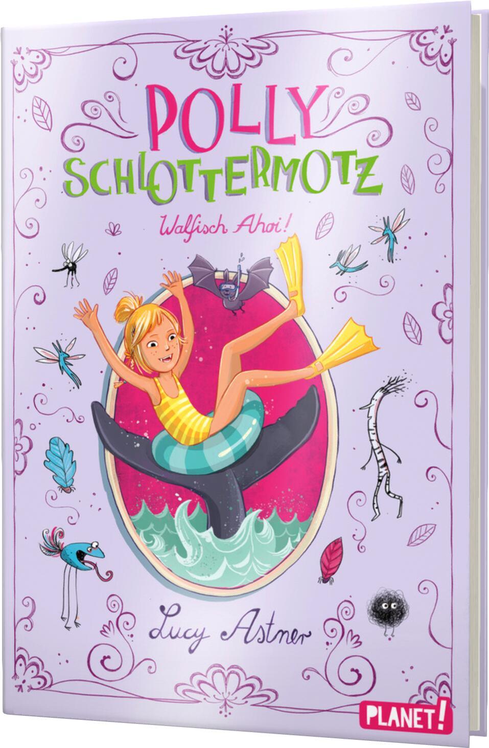 Cover: 9783522505369 | Polly Schlottermotz 4: Walfisch Ahoi! | Lucy Astner | Buch | 224 S.