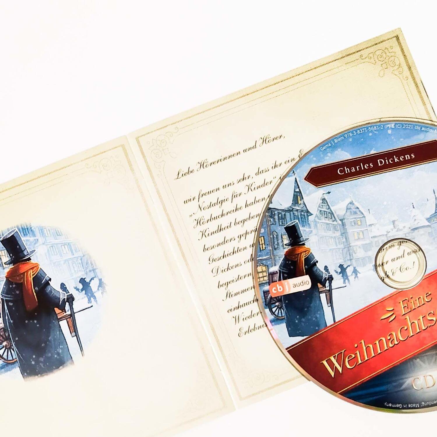 Bild: 9783837156812 | Eine Weihnachtsgeschichte | Charles Dickens | Audio-CD | 4 Audio-CDs