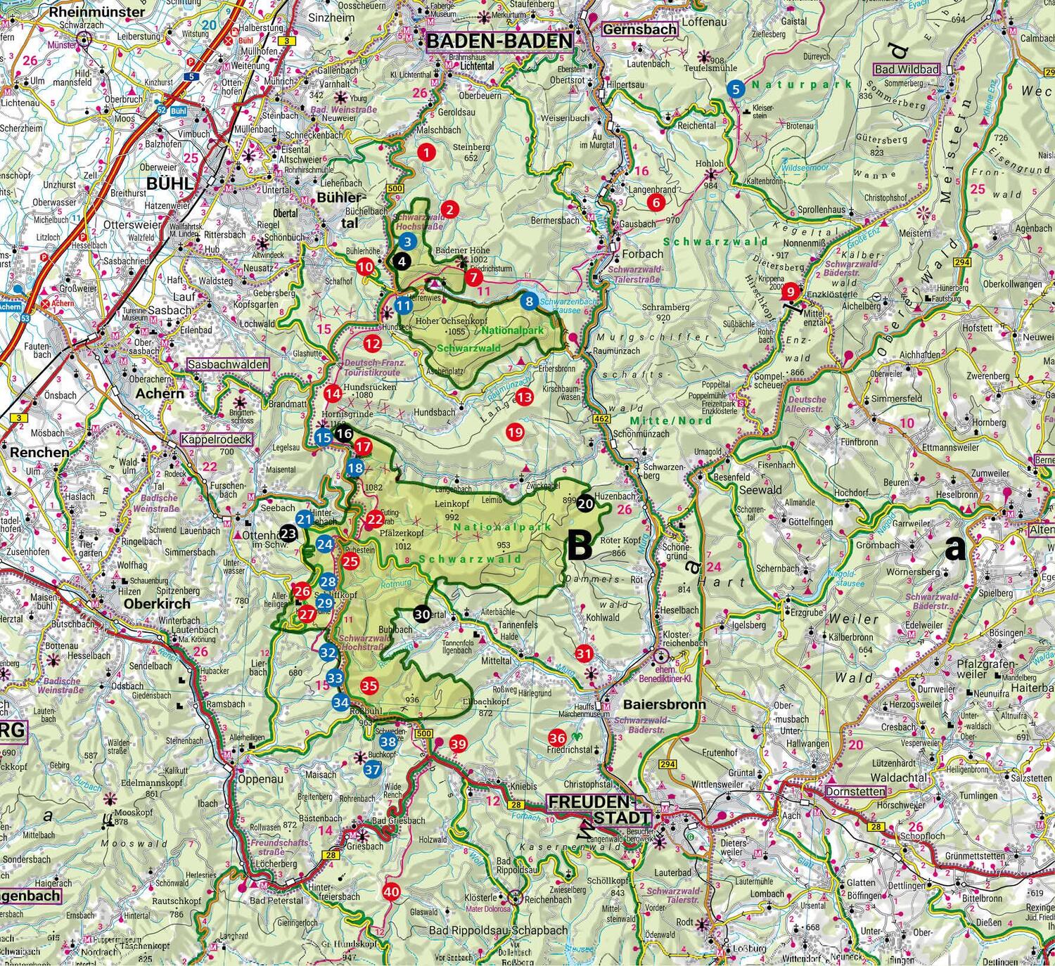 Bild: 9783763333943 | Nationalpark Schwarzwald | 40 Touren. Mit GPS-Daten | Martin Kuhnle