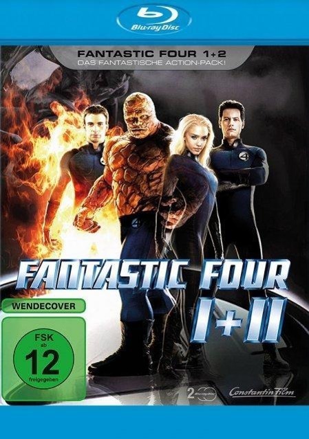 Cover: 4011976334682 | Fantastic Four I + II | Mark Frost (u. a.) | Blu-ray Disc | Deutsch