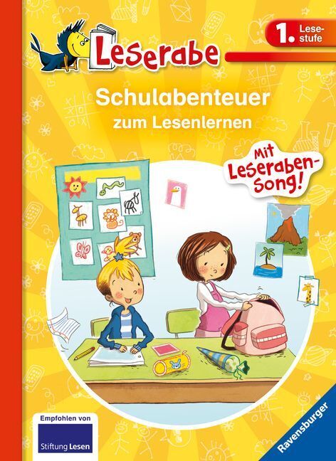 Cover: 9783473365449 | Schulabenteuer zum Lesenlernen - Leserabe 1. Klasse - Erstlesebuch...