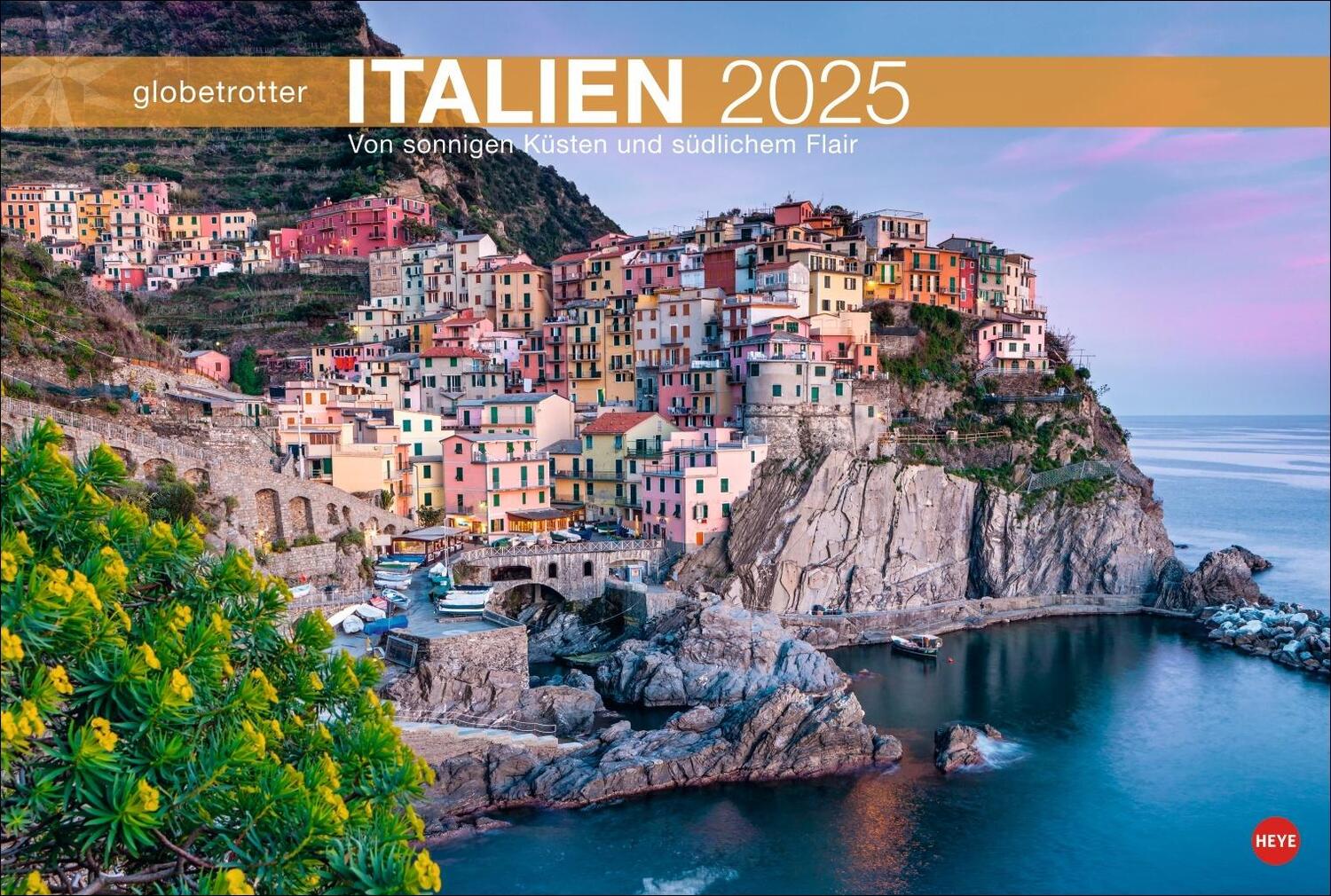 Cover: 9783756404872 | Italien Globetrotter Kalender 2025 - Von sonnigen Küsten und...