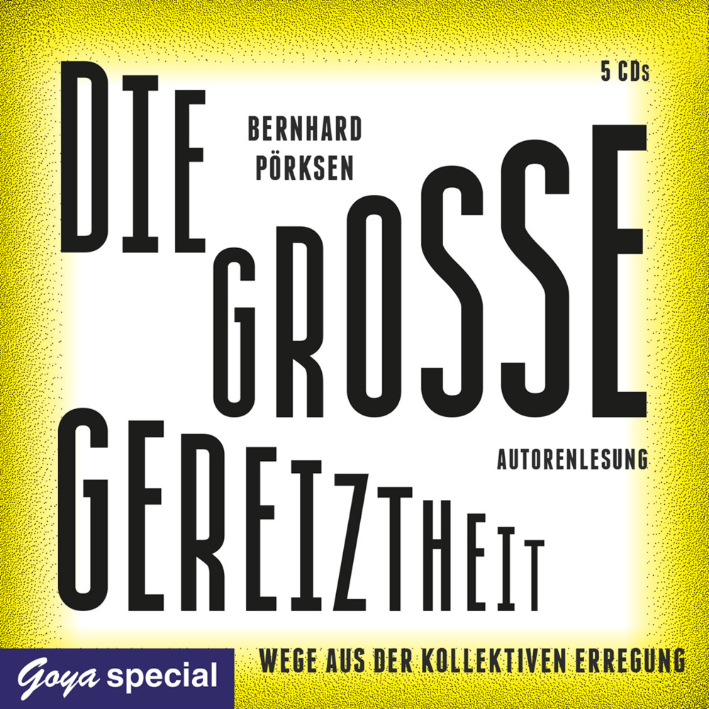 Cover: 9783833741692 | Die große Gereiztheit. Wege aus der kollektiven Erregung, 5 Audio-CD