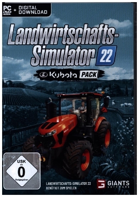 Cover: 4064635100401 | Landwirtschafts-Simulator 22, Kubota Pack, 1 DVD-ROM | DVD-ROM | 2022