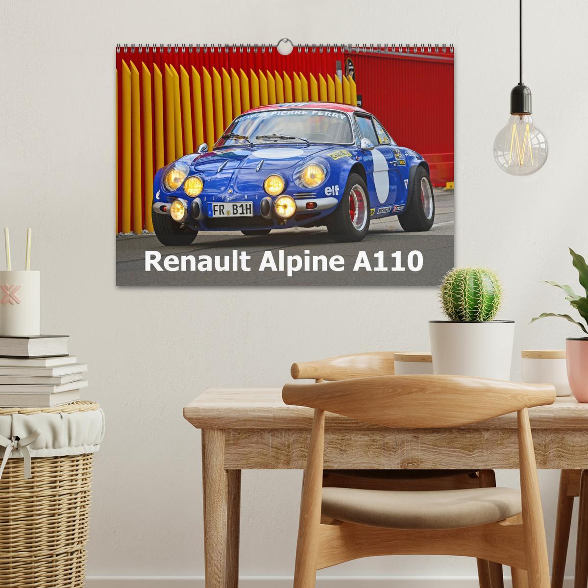 Bild: 9783435357505 | Renault Alpine A110 (Wandkalender 2025 DIN A3 quer), CALVENDO...